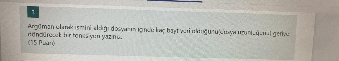  I need help with this C programming question. 