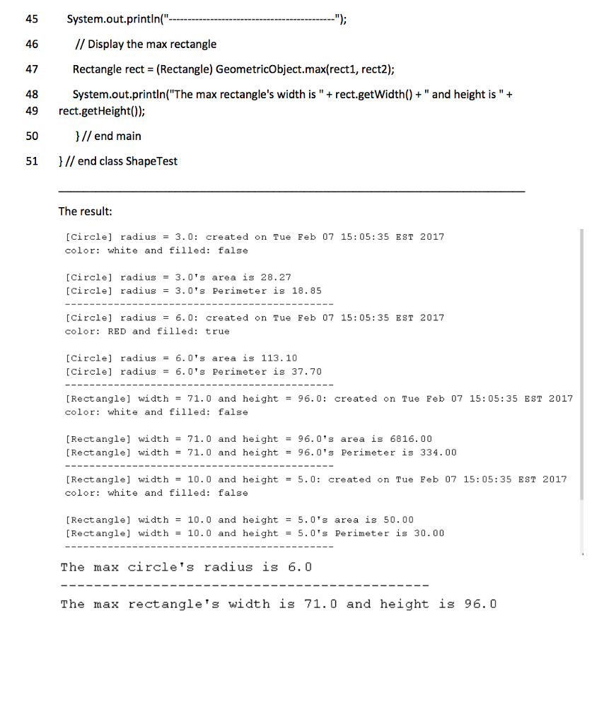 bottom of the diagram to the topmost superclass in this class hierarchy