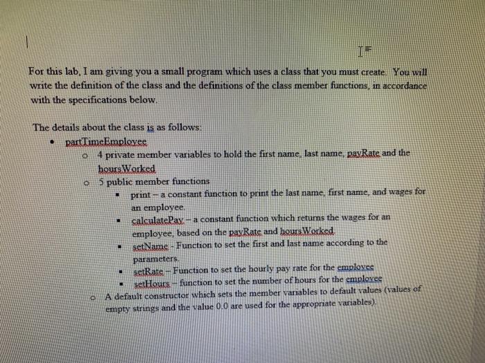 The program is not completed there is some missing lines!!! can you