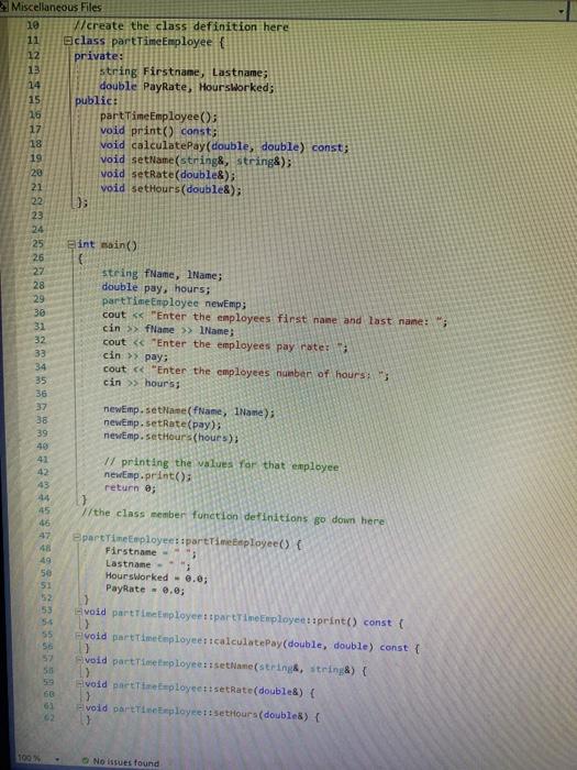 Finish it for me! For this lab. I am giving you a