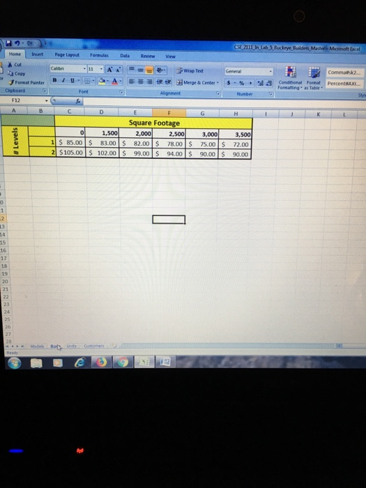 day to day operations of a new home building company named Buckeye