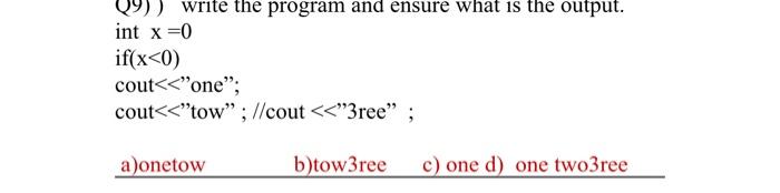 cs 155"; q13) After Execution of the code bellow result will be