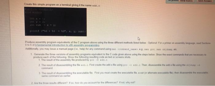  View Hun Anu Create this simple program on a terminal giving