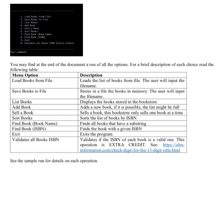 load them into memory and perform some basic operations. This assignment will