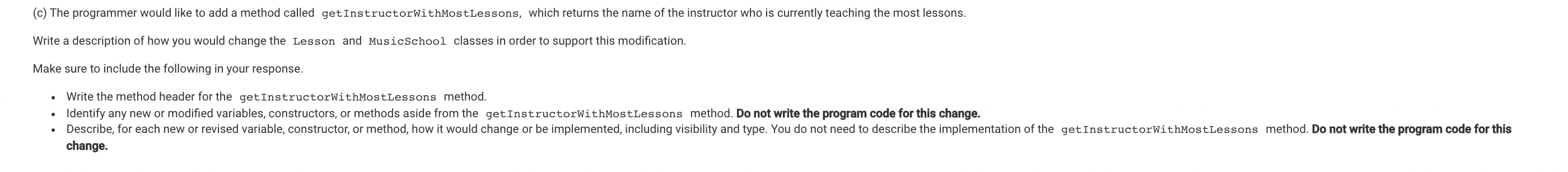 that methods are called only when their preconditions are satisfied. In writing