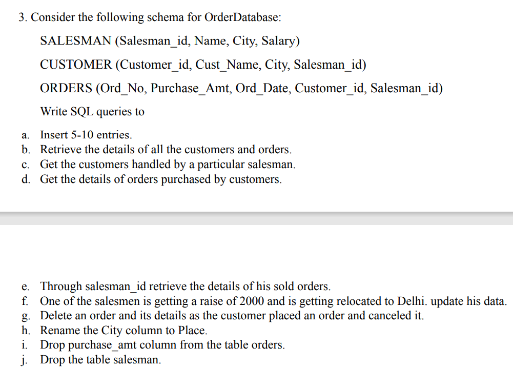 Please write SQL queries for this question, not the explanation or the