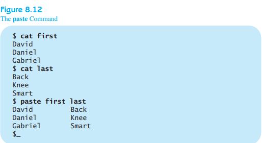 files similar to those in Figures 8.11 and 8.12. a. Use the