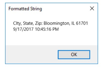 zip code portion of students address. Open the project and add code