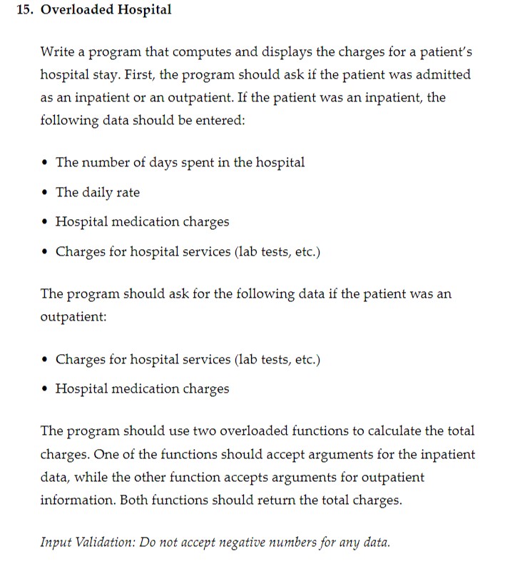  1.Use a function to get the patient type be sure to