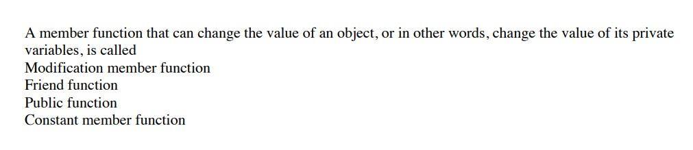 the change to alter the actual argument? Reference parameter Value parameter Const