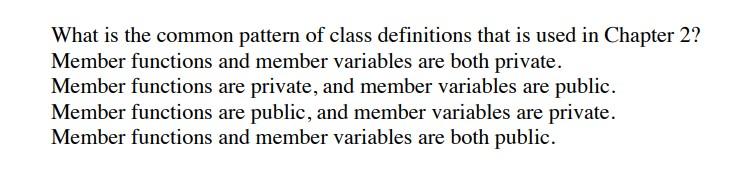 Declare the variables of the class as public Declare the non-member function