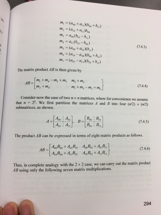  Please help me verify the formula(7.4.4) please and the question for