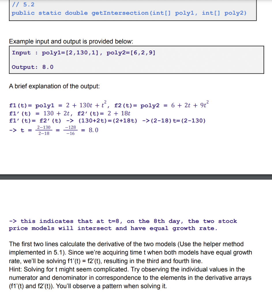 This is in java. Be sure to pass the 3 examples below.