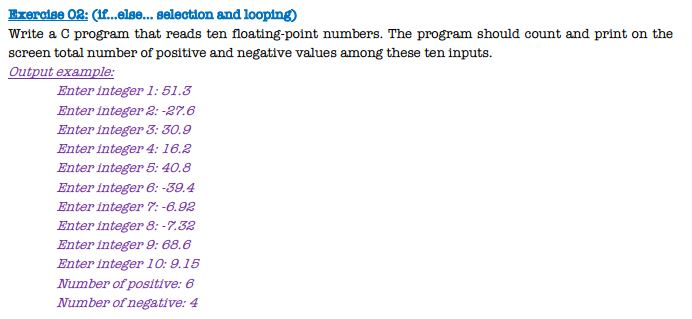 Using "DevC++" Write Only C code (not C++) Write a C program