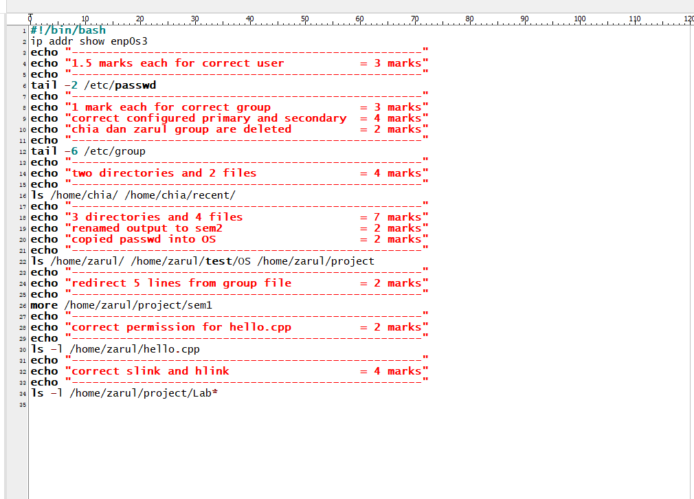 output Lab.txt Legend: directory files + Figure 1 Figure 1 shows a