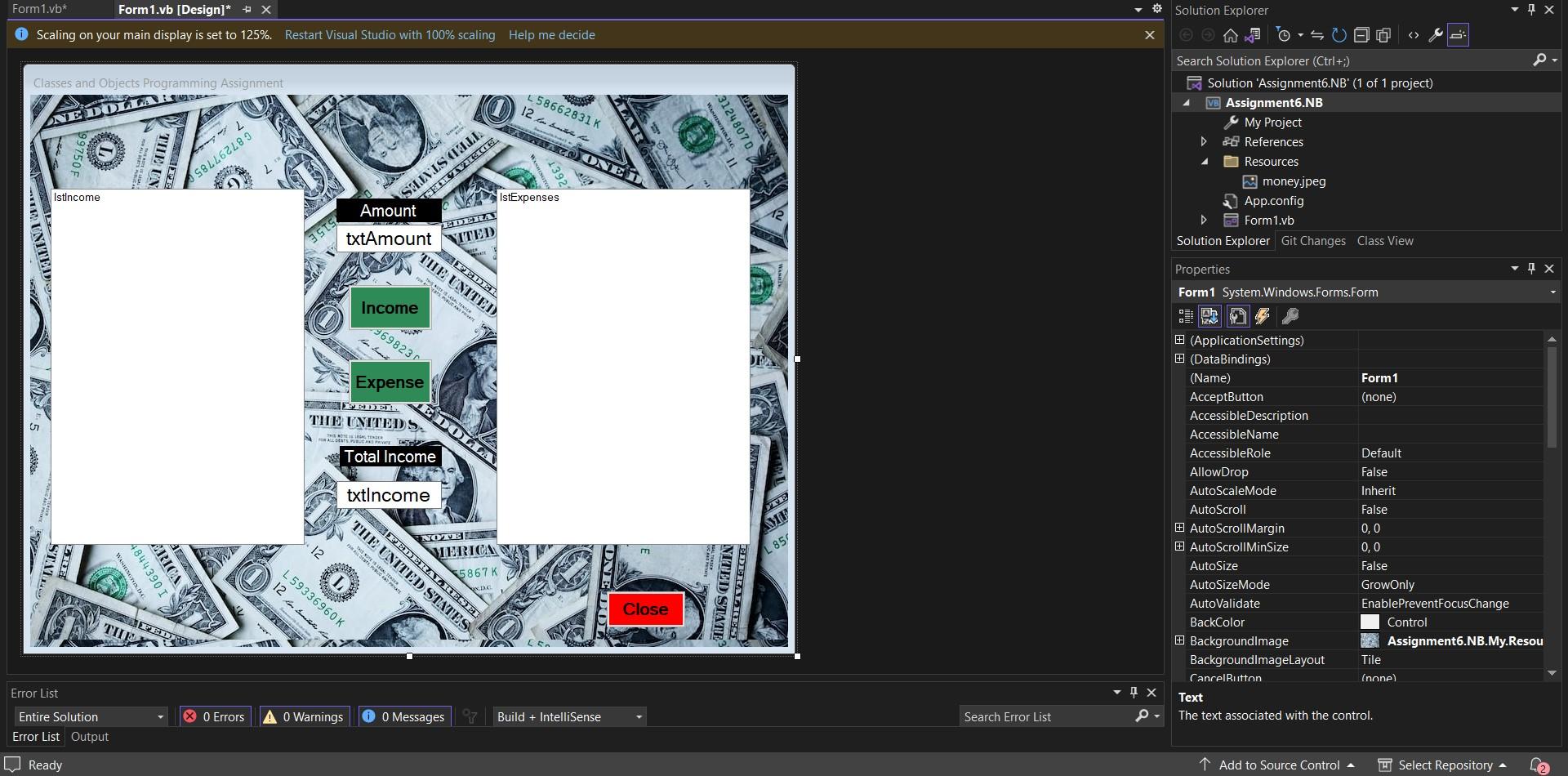 OVERVIEW Please write an example of an application which will help an