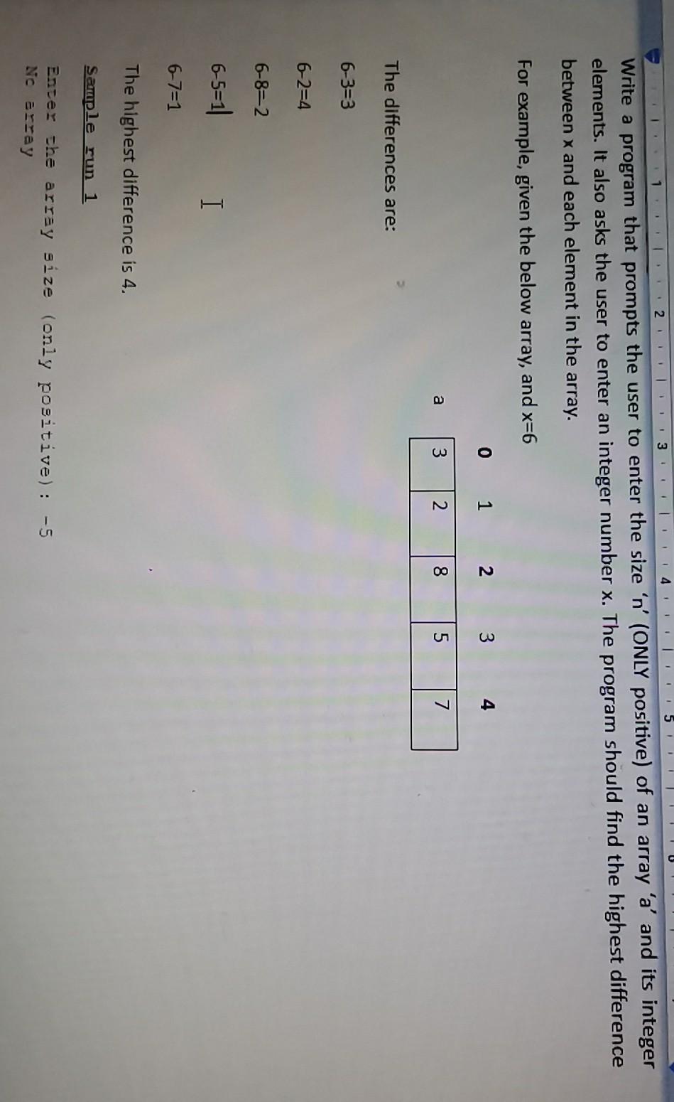  5 1 12 I 3 Write a program that prompts the