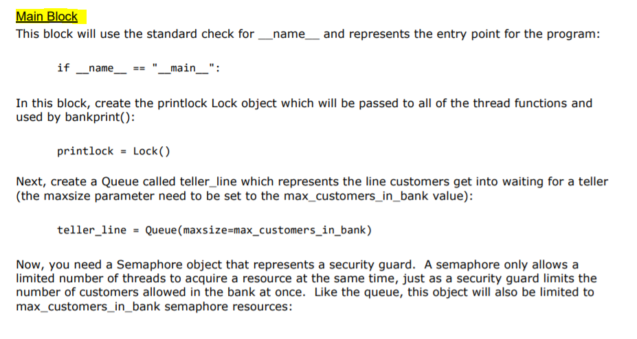 Python - help! What is wrong with my main block? am I