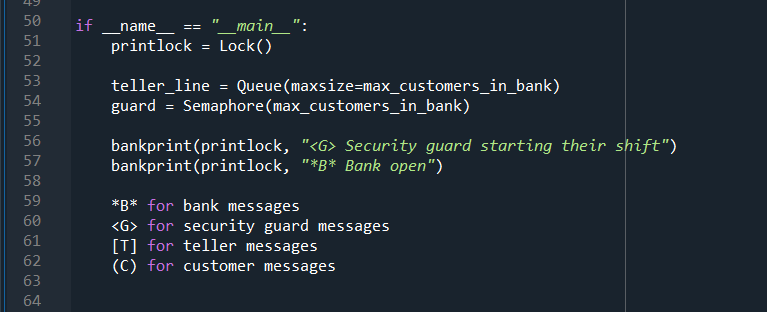 will use the standard check for _name__ and represents the entry point