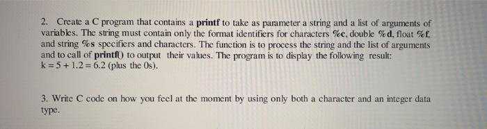  please write a C+ code for problem 2 and 3 and