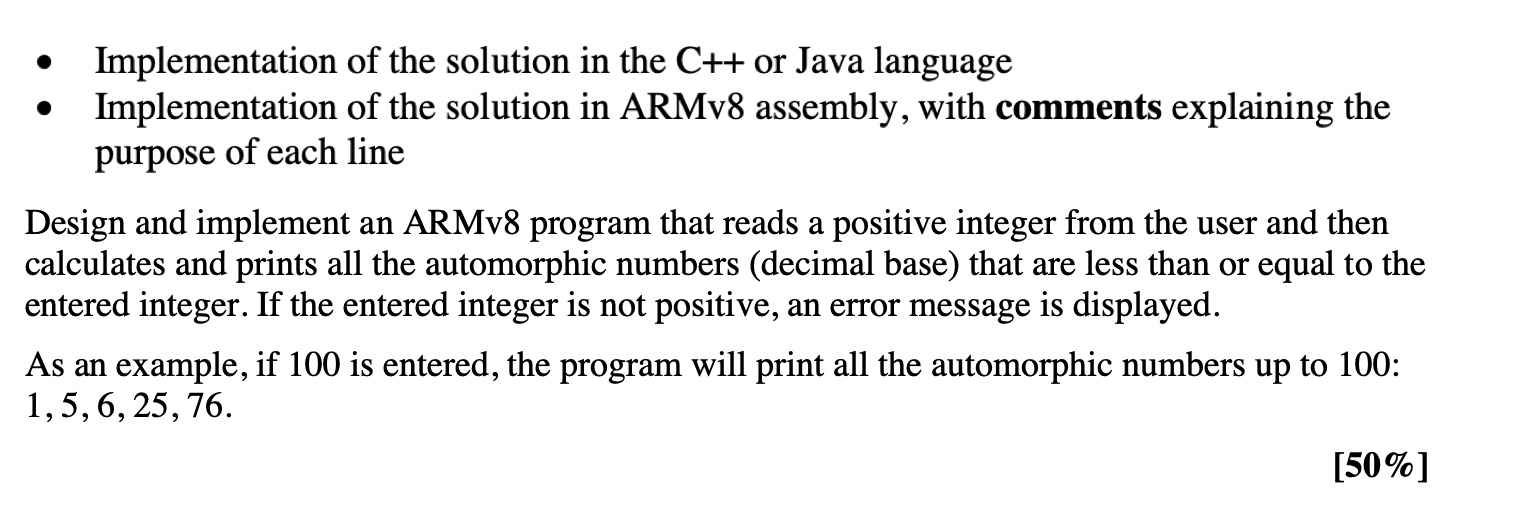 Important to do the implementation in c++ or java or even python