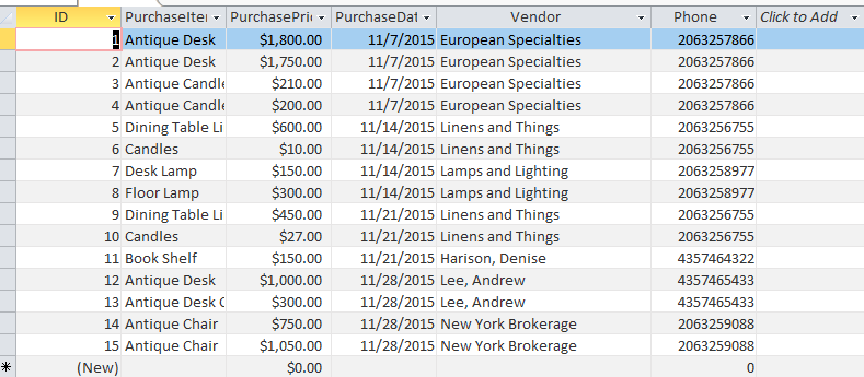 I need help normalizing to 3NF and verification that I have gotten