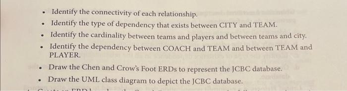 the system. 3. The Jonesburgh County Basketball Conference (JCBC) is an amateur