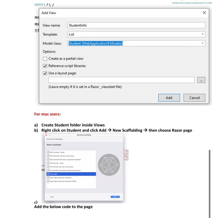 Open a local folder Create a new project 3. Search for "Web