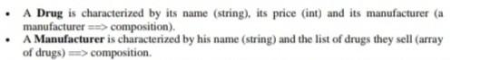 Hello, I need a java program for the Manufacturor class. A