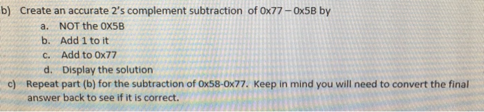  Using c plus plus for part c b) Create an accurate