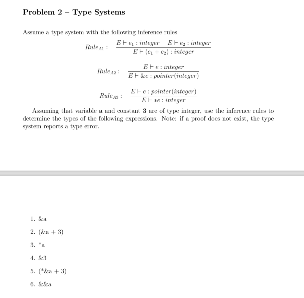 11:59pm Problem 1 - Attribute Grammars and Syntax-Directed Translation Schemes Assume the