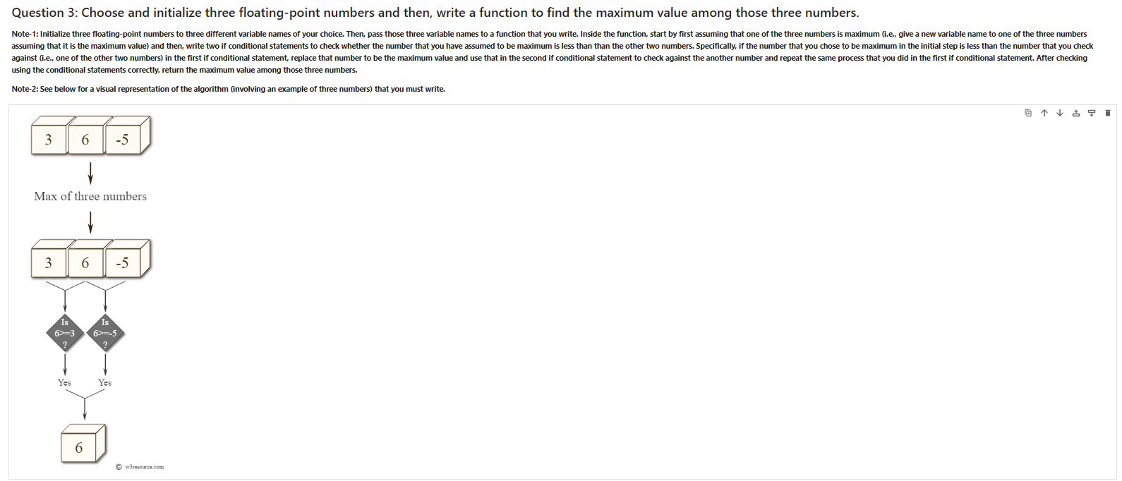  Please write in simple python code! Question 3: Choose and initialize
