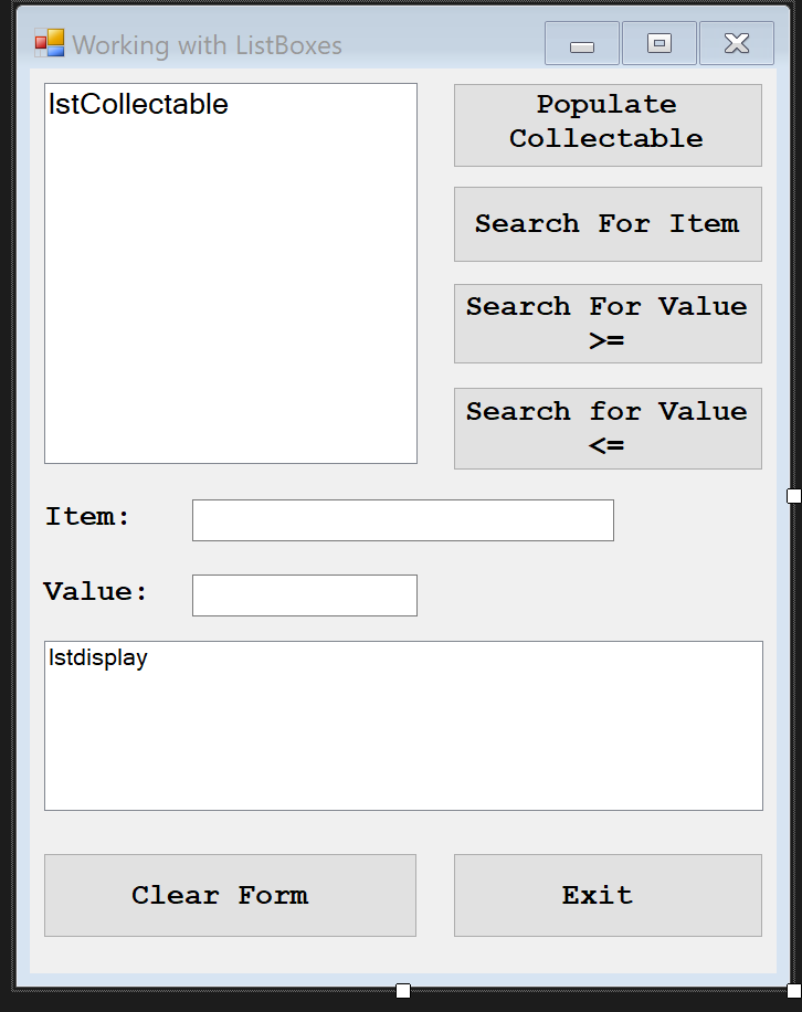 I need help regarding my Visual Basic lab Can you please find
