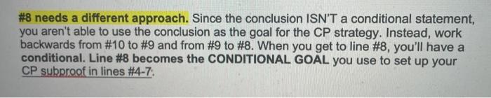 you! Use conditional proof and the eighteen rules of inference to derive
