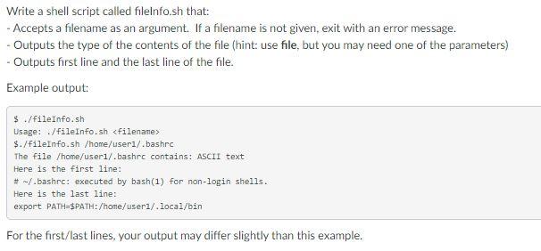 UNIX BASH Scripting Hello, I'm just starting out and this is literally