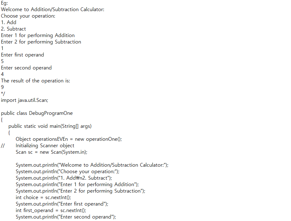 guidelines // and may have compilation errors to be fixed. // Tasks