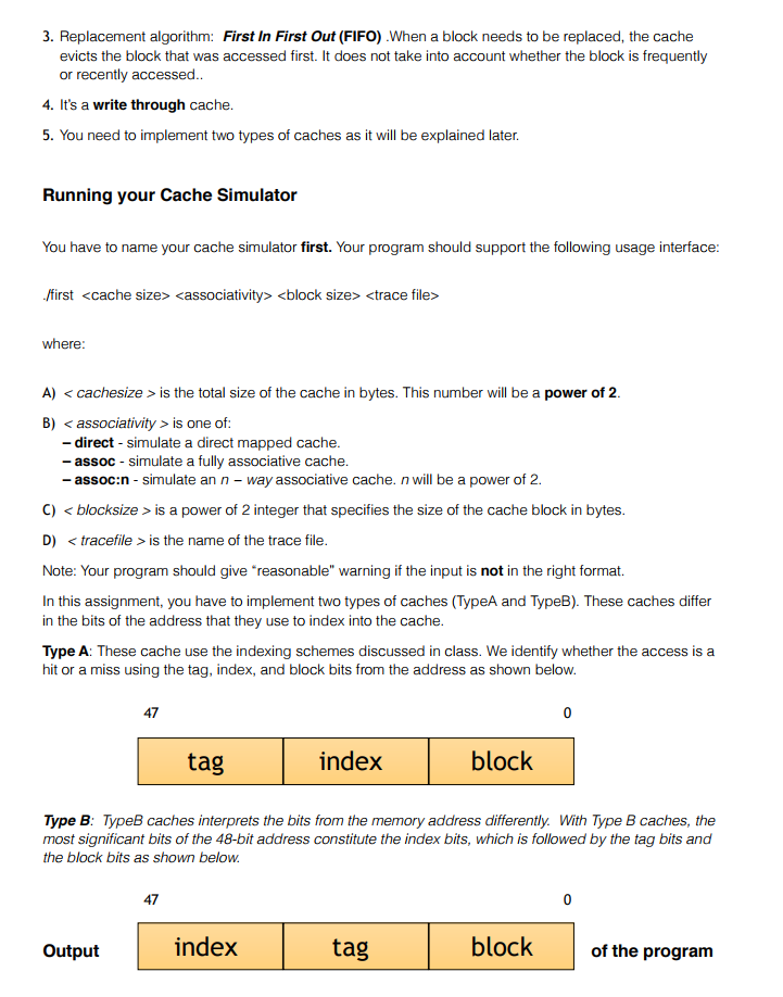 three C files total, so please separate those programs in your answer.