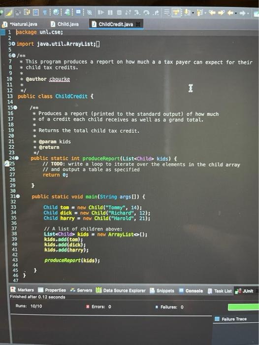 Credit When filing for federal taxes, a credit is given to tax
