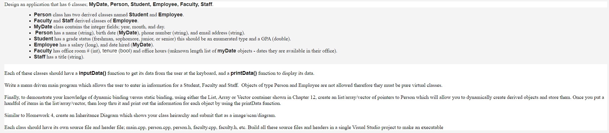 C++ Visual Studio I dont need the code I just need the