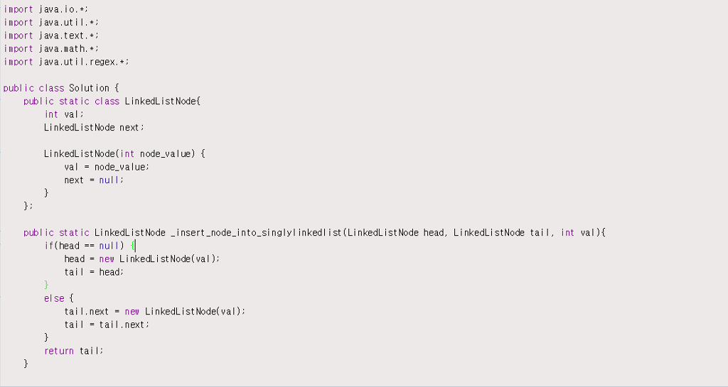 other words, given node nodei containing data value di some node nodej