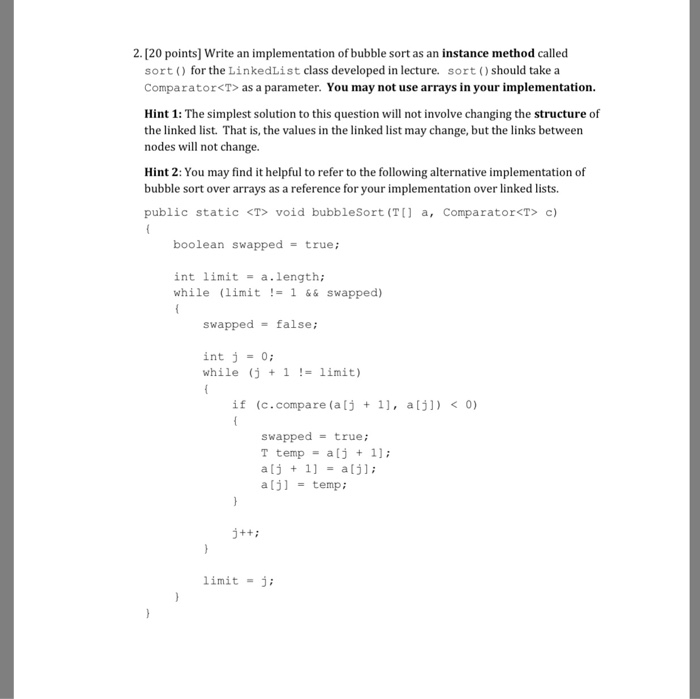  java the linked list code is import java.util.NoSuchElementException; import java.util.Iterator; public