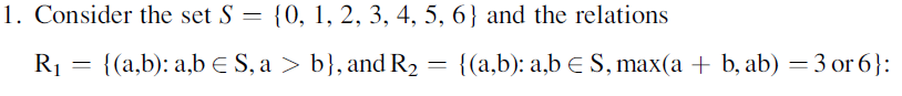 Need help with digraph B) Give a digraph representation for each relation.