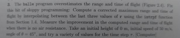  Ch.2 exercise 3 from "Numerical Methods for Physics" second edition (MATLAB)