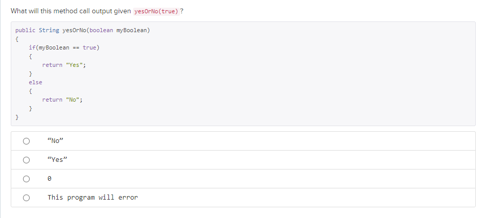 (boolean x, boolean y) { if(!) { if(y) { return -1; }