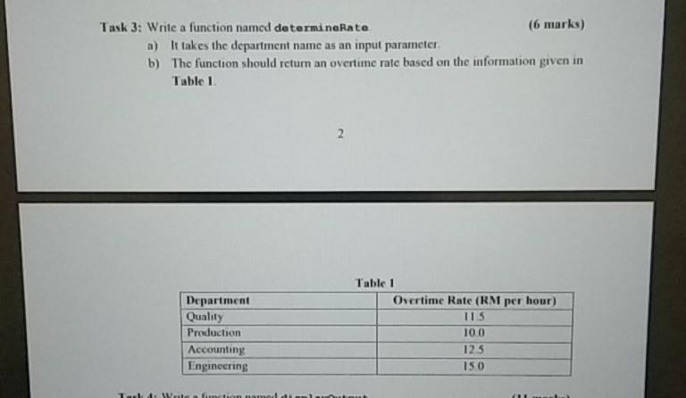 Declare a structure named Employee, with the following members a) Name b)