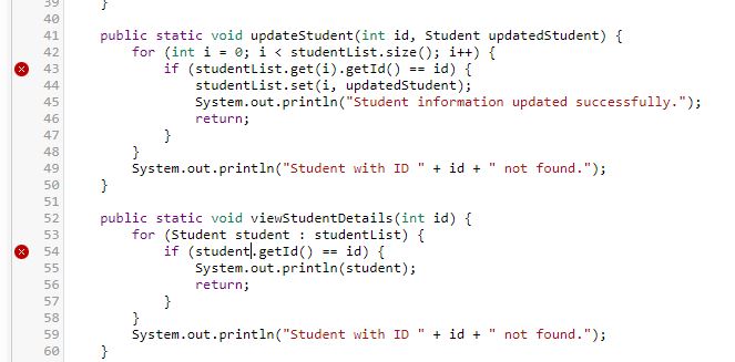 I am recieving 2 errors in this code. Both are cannot