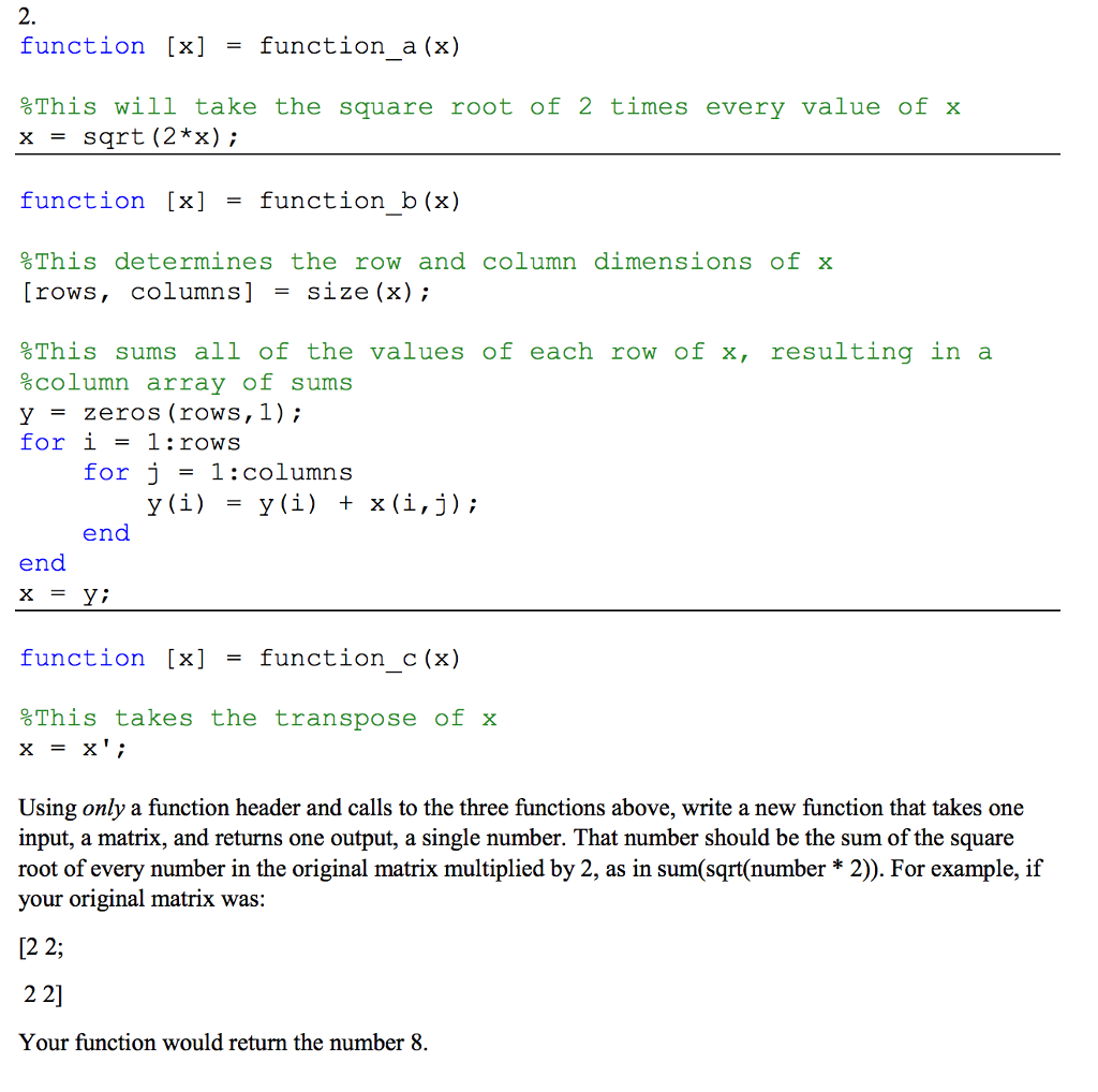  function [x] = function_a(x) %This will take the squareroot of 2