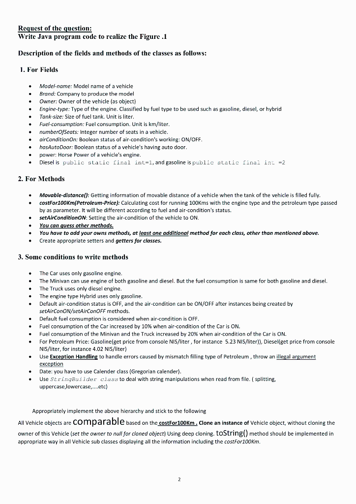 you will apply the following concepts you learned in java (abstract class,