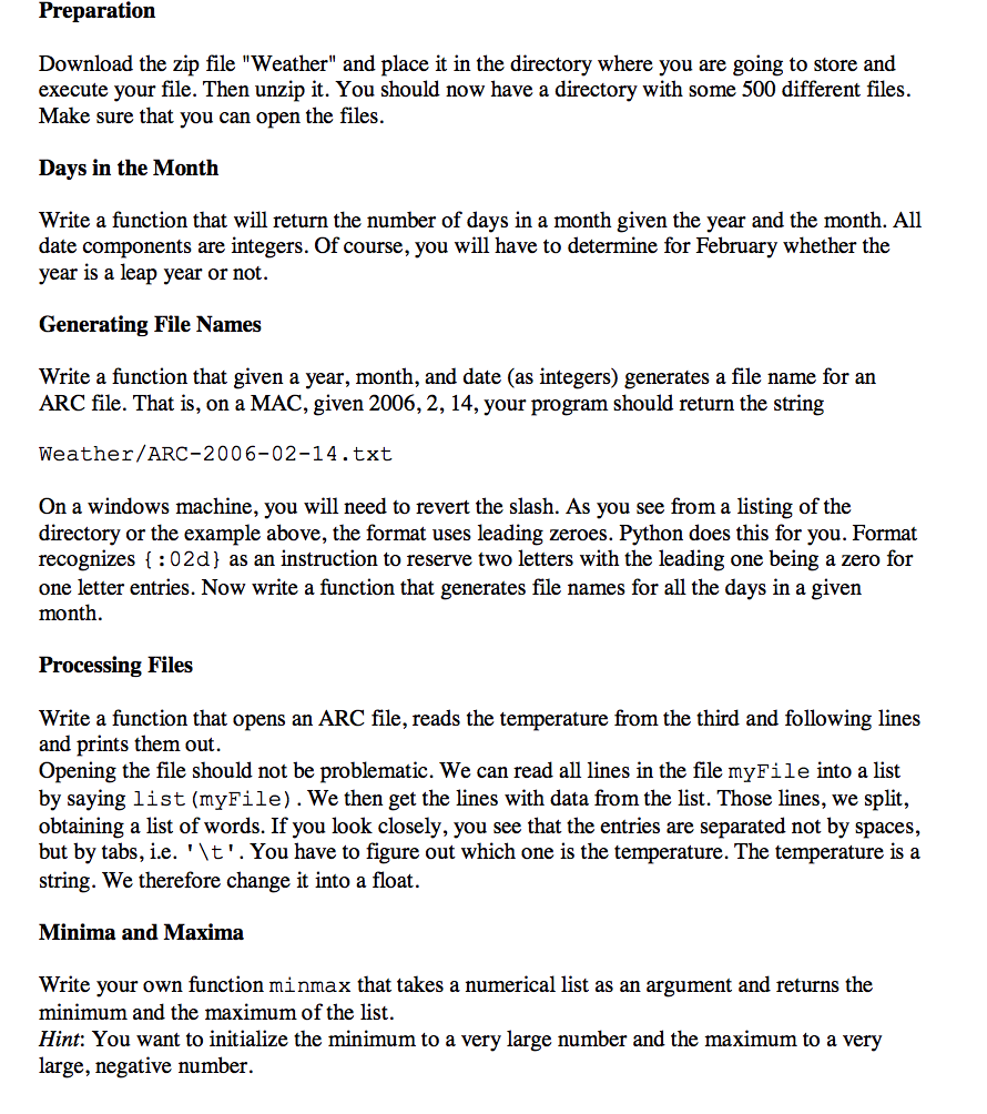 Please answer JUST the last questions using python. Thanks! We need to