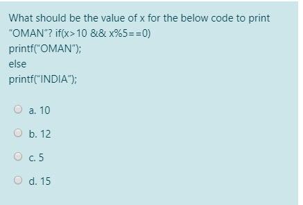 Find the value of X for the given expression. X= 5 %